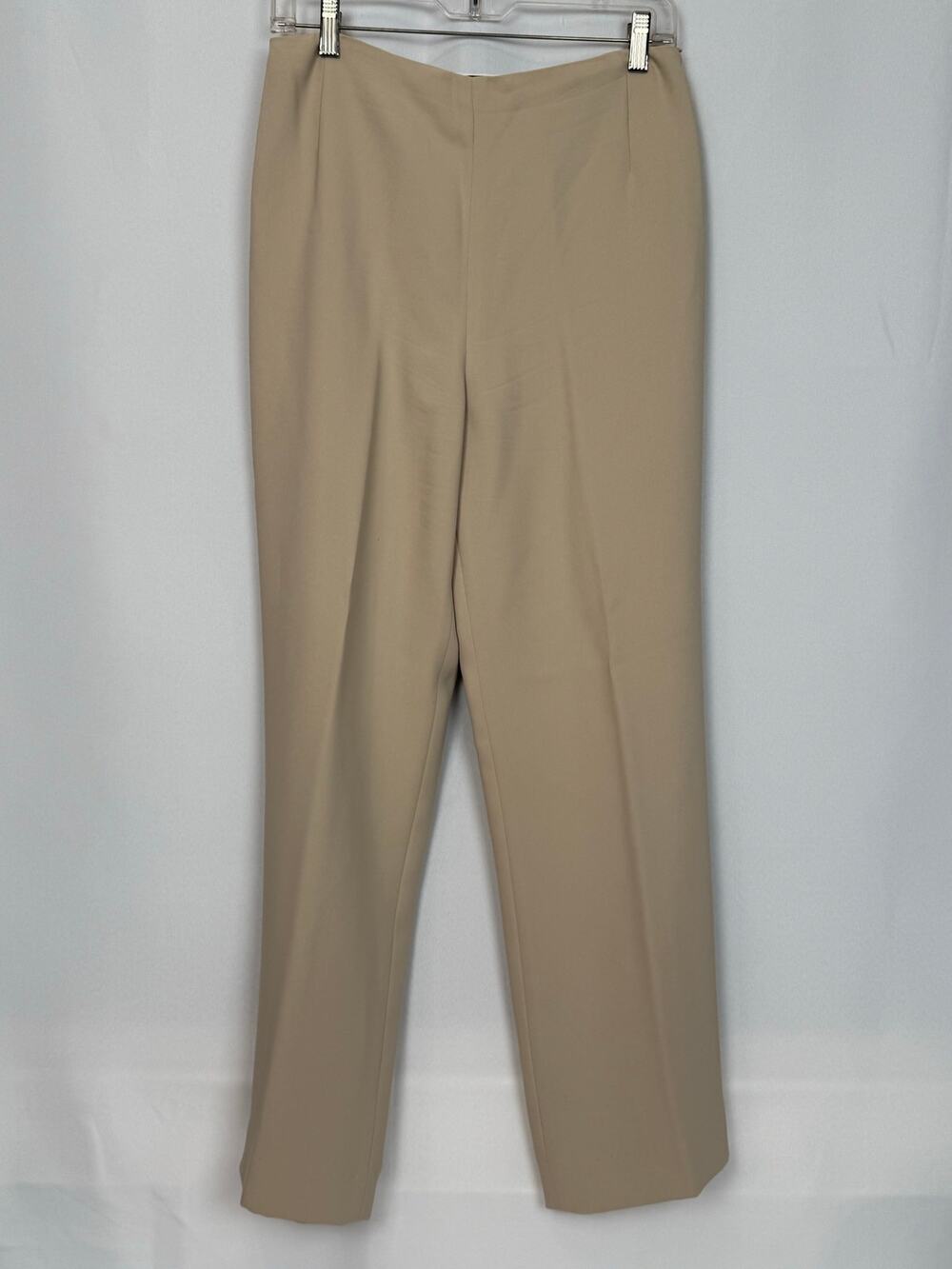 Carlisle Collection Tan Straight Leg Trousers Sz 6